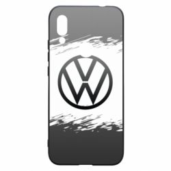 Чохол для Xiaomi Redmi 7 Volkswagen logo and grunge - PrintSalon