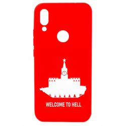 Чехол для Xiaomi Redmi 7 Welcome to Hell