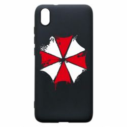Чохол для Xiaomi Redmi 7A Амбрела арт бризки - PrintSalon