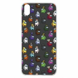 Чехол для Xiaomi Redmi 7A Among Us Pattern - PrintSalon