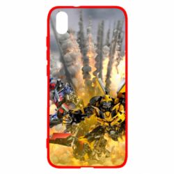 Чохол для Xiaomi Redmi 7A Bumblebee and Optimus Prime - PrintSalon