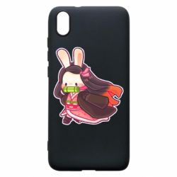 Чехол для Xiaomi Redmi 7A Chibi Bunny Kamado Nezuko - PrintSalon