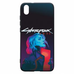 Чохол для Xiaomi Redmi 7A Cyberpunk Girl Portrait - PrintSalon