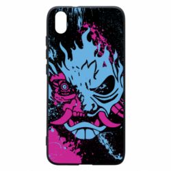 Чохол для Xiaomi Redmi 7A Cyberpunk Spray Neon - PrintSalon