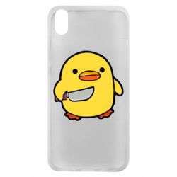 Чохол для Xiaomi Redmi 7A Duckling With A Knife - PrintSalon