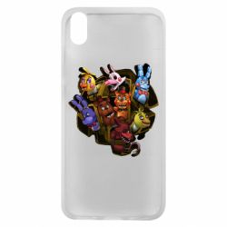 Чехол для Xiaomi Redmi 7A Five Nights At Freddy's monsters-PrintSalon Чехол для Xiaomi Redmi 7A Five Nights At Freddy's monsters