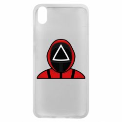 Чехол для Xiaomi Redmi 7A Игра в кальмара Soldier - PrintSalon