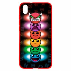 Чохол для Xiaomi Redmi 7A Geometry Dash Levels - PrintSalon