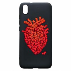 Чехол для Xiaomi Redmi 7A Heart of many cats - PrintSalon