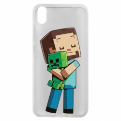 Чохол для Xiaomi Redmi 7A Heroes from Minecraft - PrintSalon