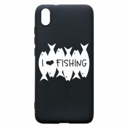 Чохол для Xiaomi Redmi 7A I Love Fishing - PrintSalon
