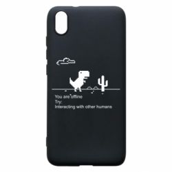 Чехол для Xiaomi Redmi 7A Internet Dinosaur - PrintSalon