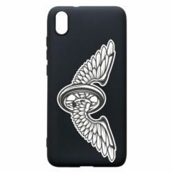 Чехол для Xiaomi Redmi 7A Колесо и крылья - PrintSalon