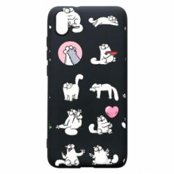 Чохол для Xiaomi Redmi 7A Кот Саймона емоції - PrintSalon