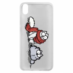 Чехол для Xiaomi Redmi 7A Кот Саймона Зима - PrintSalon