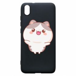 Чехол для Xiaomi Redmi 7A Котик обнимает тебя - PrintSalon