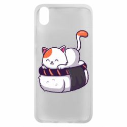 Чехол для Xiaomi Redmi 7A Котик. Суши-кровать - PrintSalon