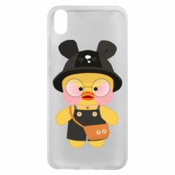 Чехол для Xiaomi Redmi 7A Лалафанфан в панаме - PrintSalon