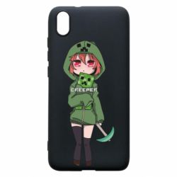 Чехол для Xiaomi Redmi 7A Minecraft anime - PrintSalon