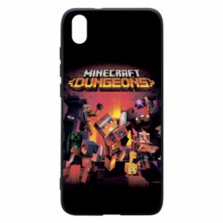 Чехол для Xiaomi Redmi 7A Minecraft Dungeons new - PrintSalon