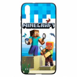 Чехол для Xiaomi Redmi 7A Minecraft summer - PrintSalon