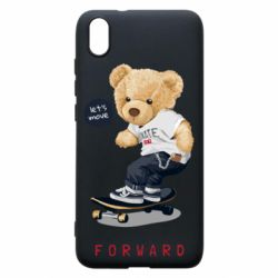 Чехол для Xiaomi Redmi 7A Мишка тедди на скейте-PrintSalon Чехол для Xiaomi Redmi 7A Мишка тедди на скейте