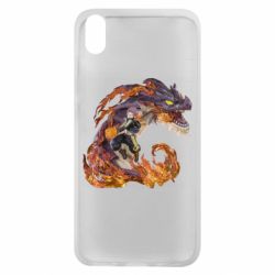 Чехол для Xiaomi Redmi 7A Natsu with a dragon - PrintSalon