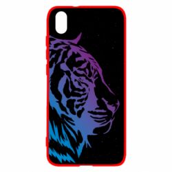 Чохол для Xiaomi Redmi 7A Neon Tiger - PrintSalon