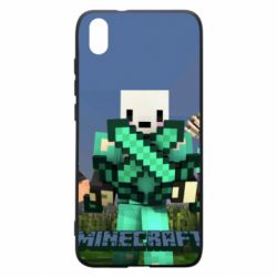 Чехол для Xiaomi Redmi 7A Novaskin Minecraft - PrintSalon
