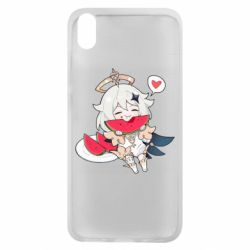 Чохол для Xiaomi Redmi 7A Паймон з кавуном - PrintSalon