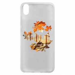 Чехол для Xiaomi Redmi 7A Проезжая осень - PrintSalon