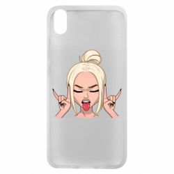 Чехол для Xiaomi Redmi 7A Punk Girl - PrintSalon