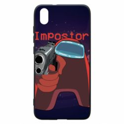 Чохол для Xiaomi Redmi 7A Red With A Gun - PrintSalon