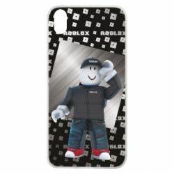 Чохол для Xiaomi Redmi 7A Roblox And Metal Logo - PrintSalon