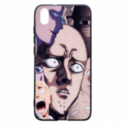 Чехол для Xiaomi Redmi 7A Сайтама многоликий