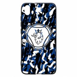 Чохол для Xiaomi Redmi 7A Scania logo and grunge - PrintSalon