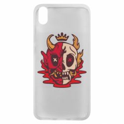 Чехол для Xiaomi Redmi 7A Skull face - PrintSalon