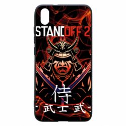 Чехол для Xiaomi Redmi 7A Standoff Samurai And Fire - PrintSalon