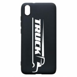 Чехол для Xiaomi Redmi 7A Truck simple art - PrintSalon