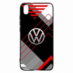 Чехол для Xiaomi Redmi 7A Volkswagen logo and abstraction - PrintSalon