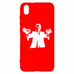 Чехол для Xiaomi Redmi 7A Zelensky fuck putin - PrintSalon