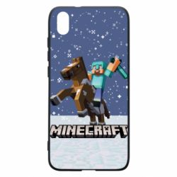 Чохол для Xiaomi Redmi 7A Зимовий Майнкрафт - PrintSalon