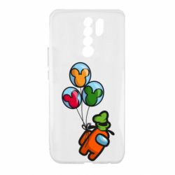Чехол для Xiaomi Redmi 9 Among Balloons - PrintSalon