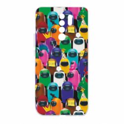 Чохол для Xiaomi Redmi 9 Among Us Astronauts 3D - PrintSalon