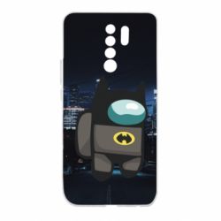 Чехол для Xiaomi Redmi 9 Among Us - Batman in the city - PrintSalon