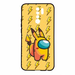 Чехол для Xiaomi Redmi 9 Among Us - Pikachu skin - PrintSalon
