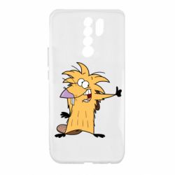 Чехол для Xiaomi Redmi 9 Angry Beavers: Norbert - PrintSalon