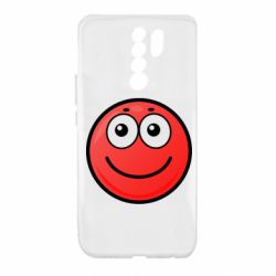Чохол для Xiaomi Redmi 9 Ball with smile - PrintSalon