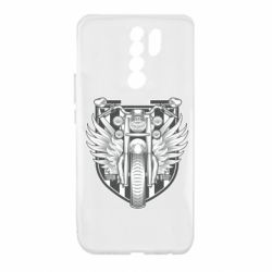 Чехол для Xiaomi Redmi 9 Bike Shield Art - PrintSalon