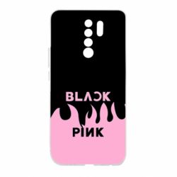 Чехол для Xiaomi Redmi 9 Blackpink pink fire - PrintSalon